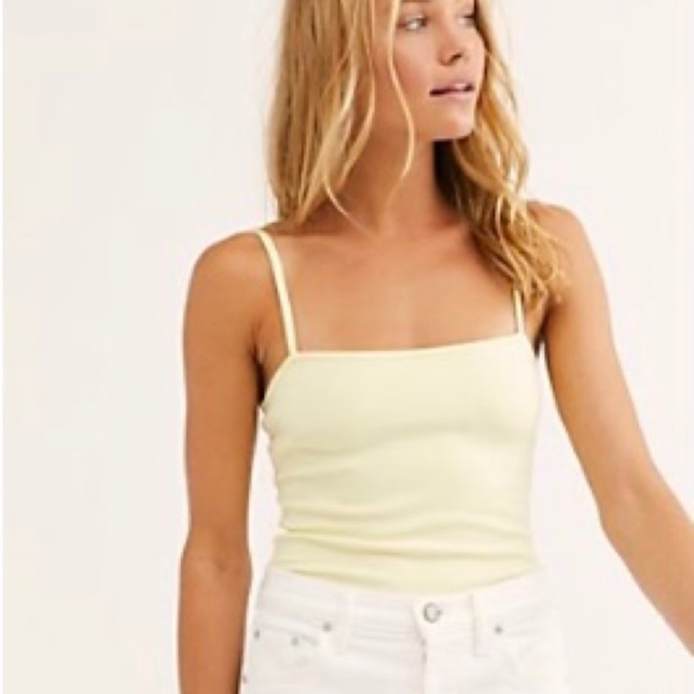 Free People Square Neck Bodysuit